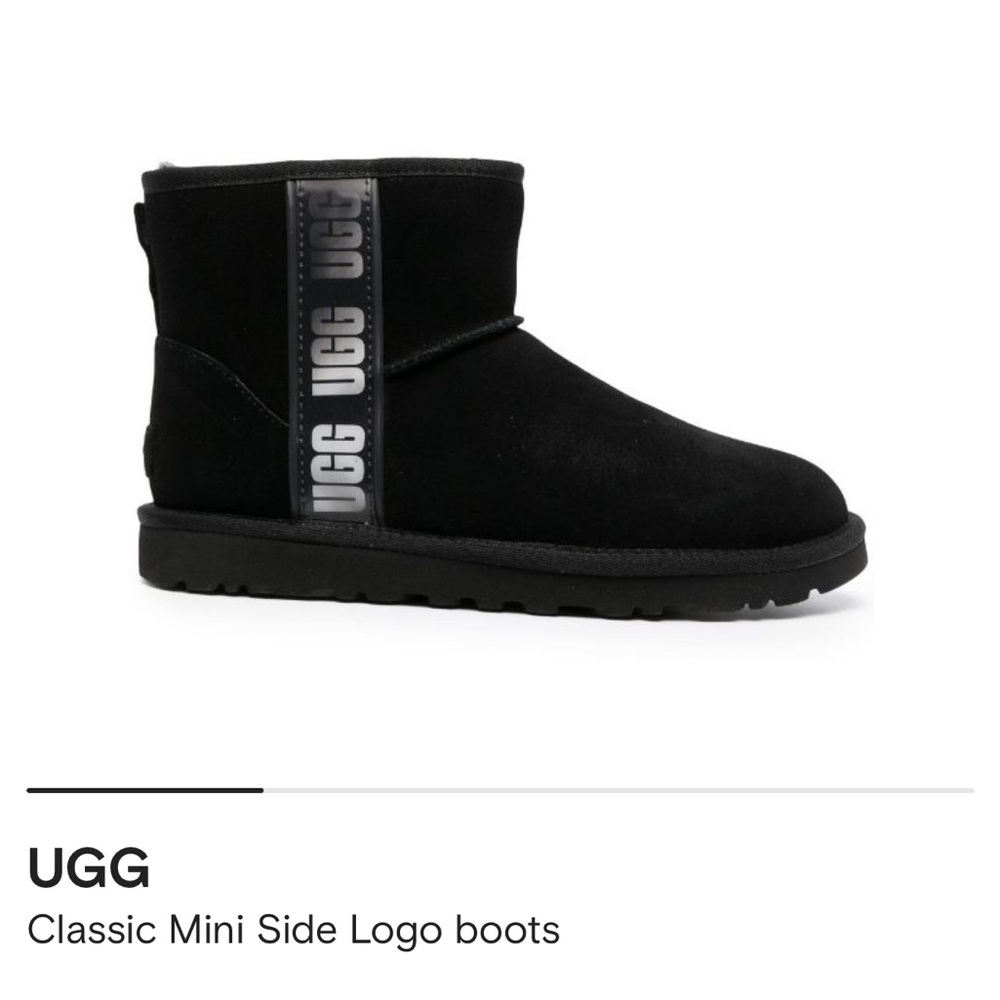 UGG side logo classic mini new in box